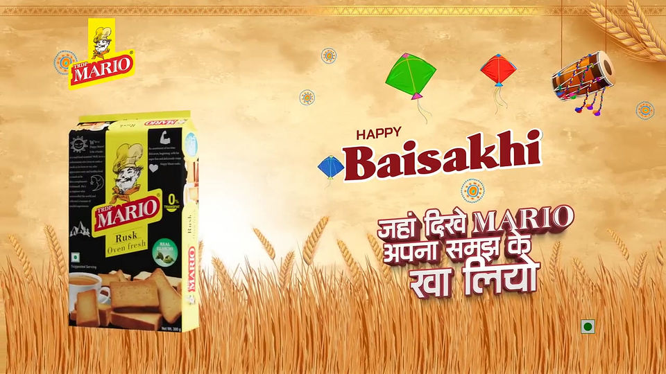 Happy Baisakhi Mario Rusk